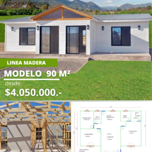 Casa 90m² 5 aguas