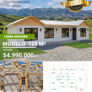 Casa 120m² 6 aguas