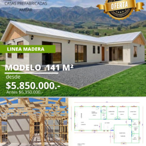 Casa 141m² 4 aguas