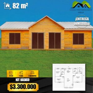 Casa 82m² 5 aguas